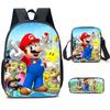 Mario Mario School Bag Children'S Backpack Cartoon Satchel