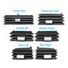 Car Front Rear Air Vent Outlet Grille AC Slide Tab Clip Repair Kit For Mercedes Benz W167 GLS GLE 350 400 450 500 580 2020-2025