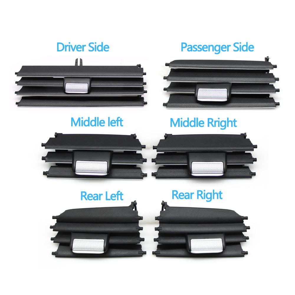 Car Front Rear Air Vent Outlet Grille AC Slide Tab Clip Repair Kit For Mercedes Benz W167 GLS GLE 350 400 450 500 580 2020-2025