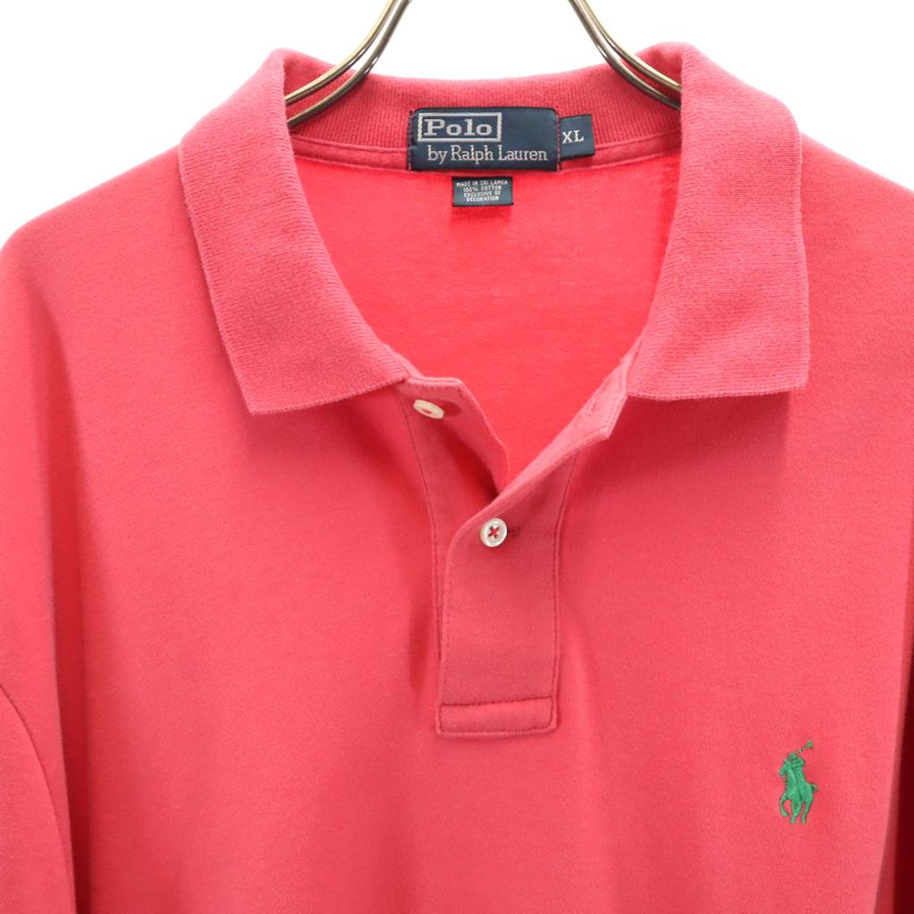 Polo by Ralph Lauren Short sleeve Polo shirt XL Red series Men's Used