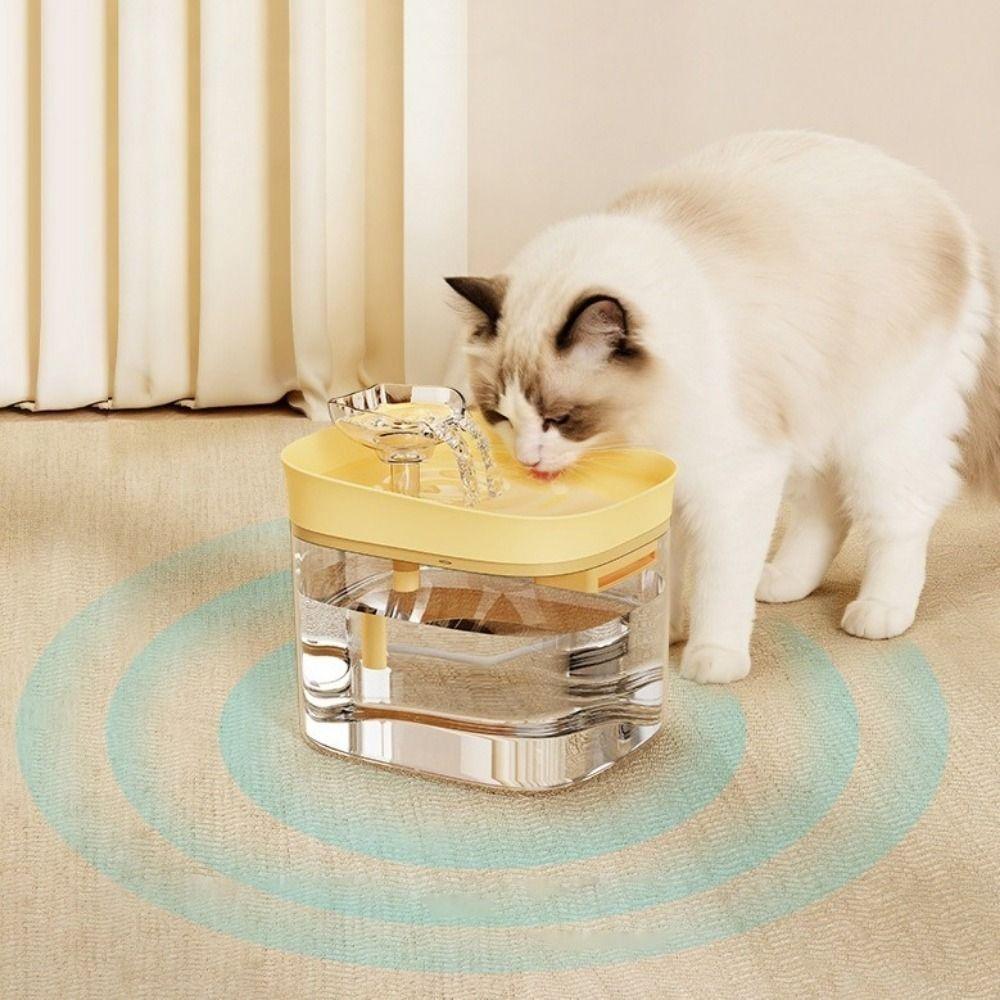 Anti-Dry Burning Pet Water Fountain Removable Pet Water Feeder Smart Pet Bowl  Household