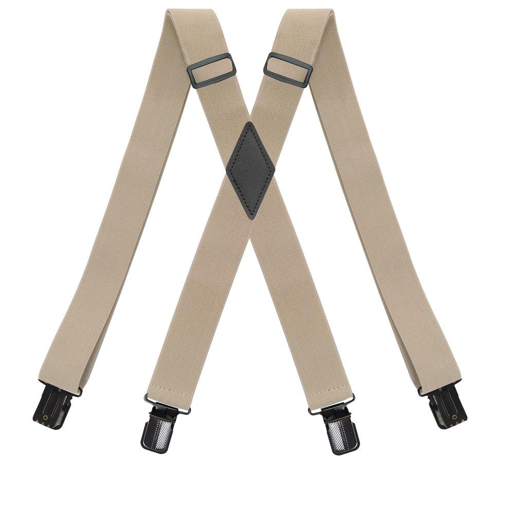 Men Women Vintage Trimmed Button End Y Shape Trouser Straps Belt Braces Suspenders Elastic Braces Adjustable Strap Clip Party