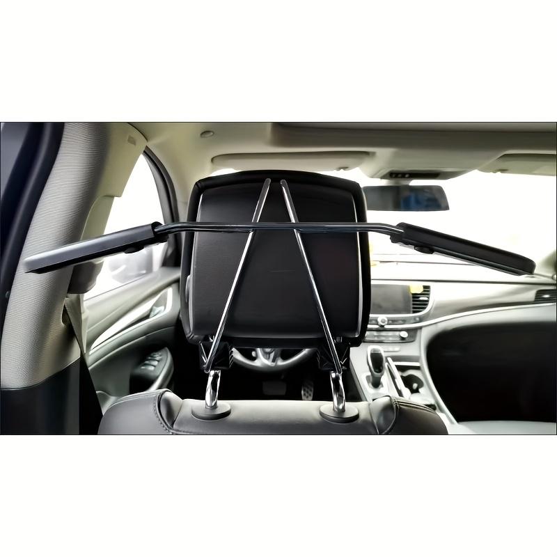 

A Retractable Clothing Hanger for Car Backs a Car Pants Hanger Set a Coat Rack Made of Durable Stainless Steel