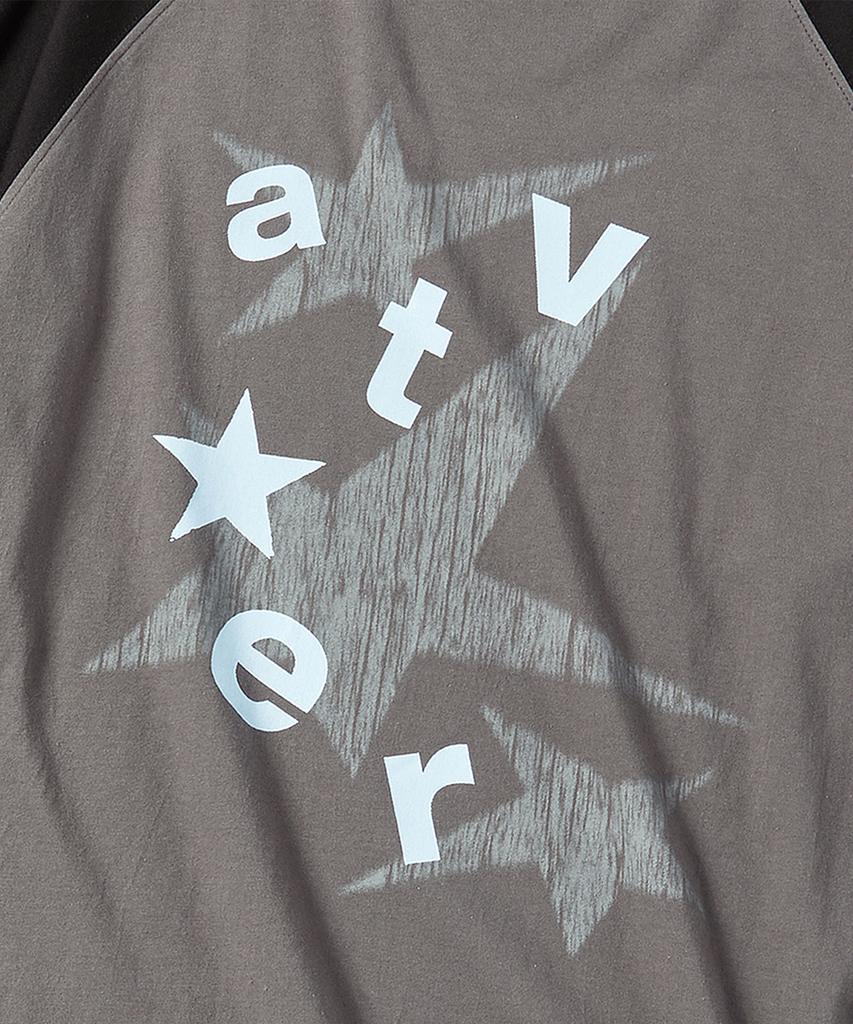 TRAVEL Arte Raglan Long Sleeve Charcoal