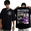 Rapper Dellafuente 2025 Tour T-Shirt Unisex Short Sleeve T-shirts  Round Neck Tee Streetwear Oversize Big Plus Size Men Clothing