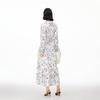 VEROMODA Women's High-Waist A-Line Printed Long Skirt