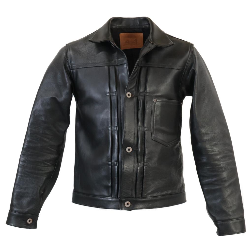 JELADO [Excellent Condition] JP94409 44Leather JKT Horsehide 44 Jacket S blackUsed