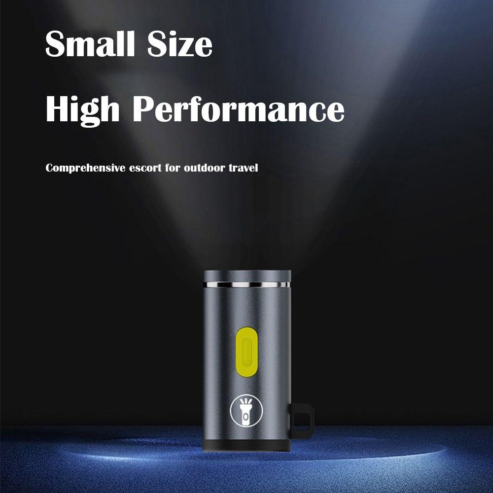 230 High Lumens Keychain Flashlight with Lanyard Emergency Lamp Mini Flashlight  Outdoor Lighting