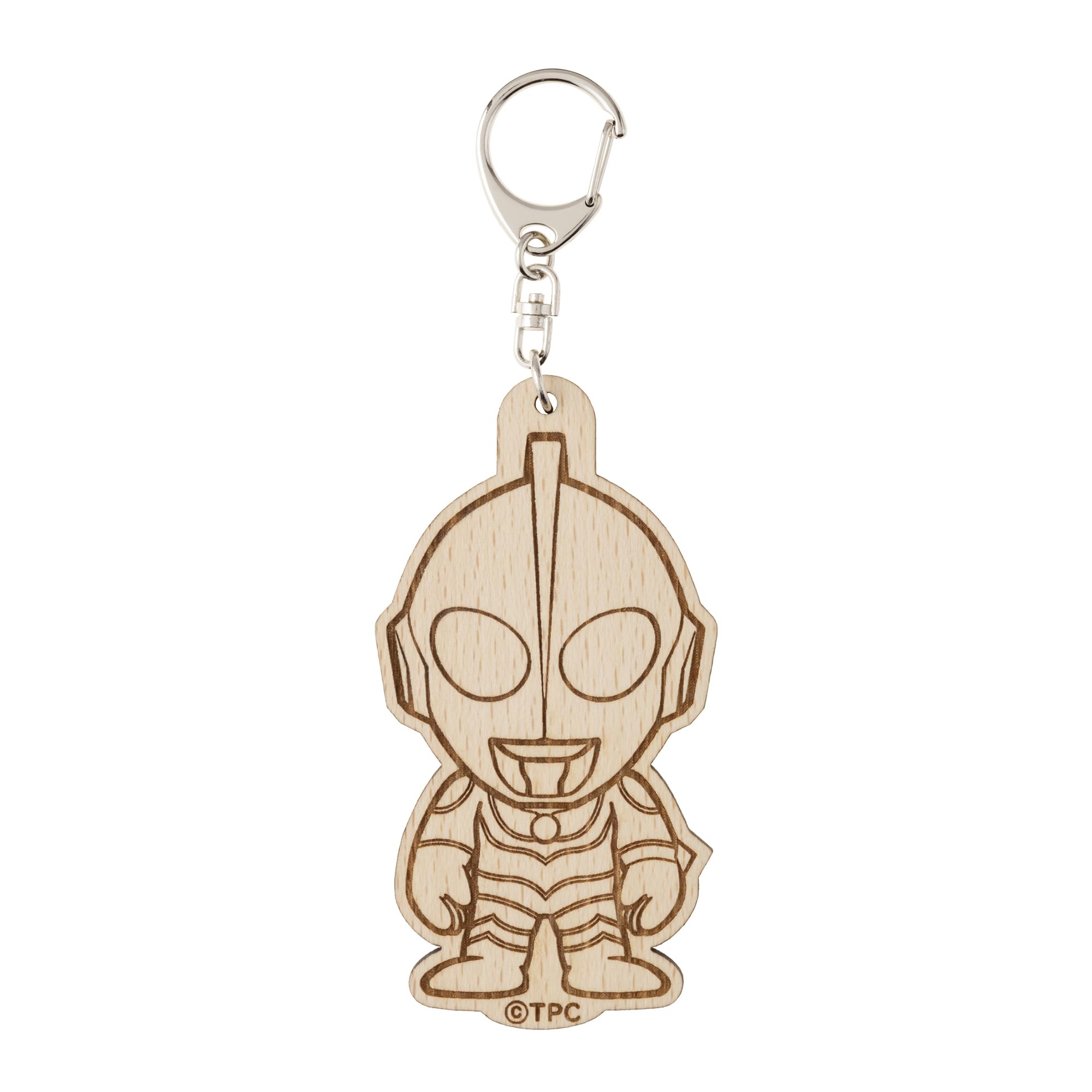 

Ultra Heroes Wooden Keychain Ultraman Jack Wooden Keychain Kids Wood Grain [Moriji Entertainment] 9.5cm