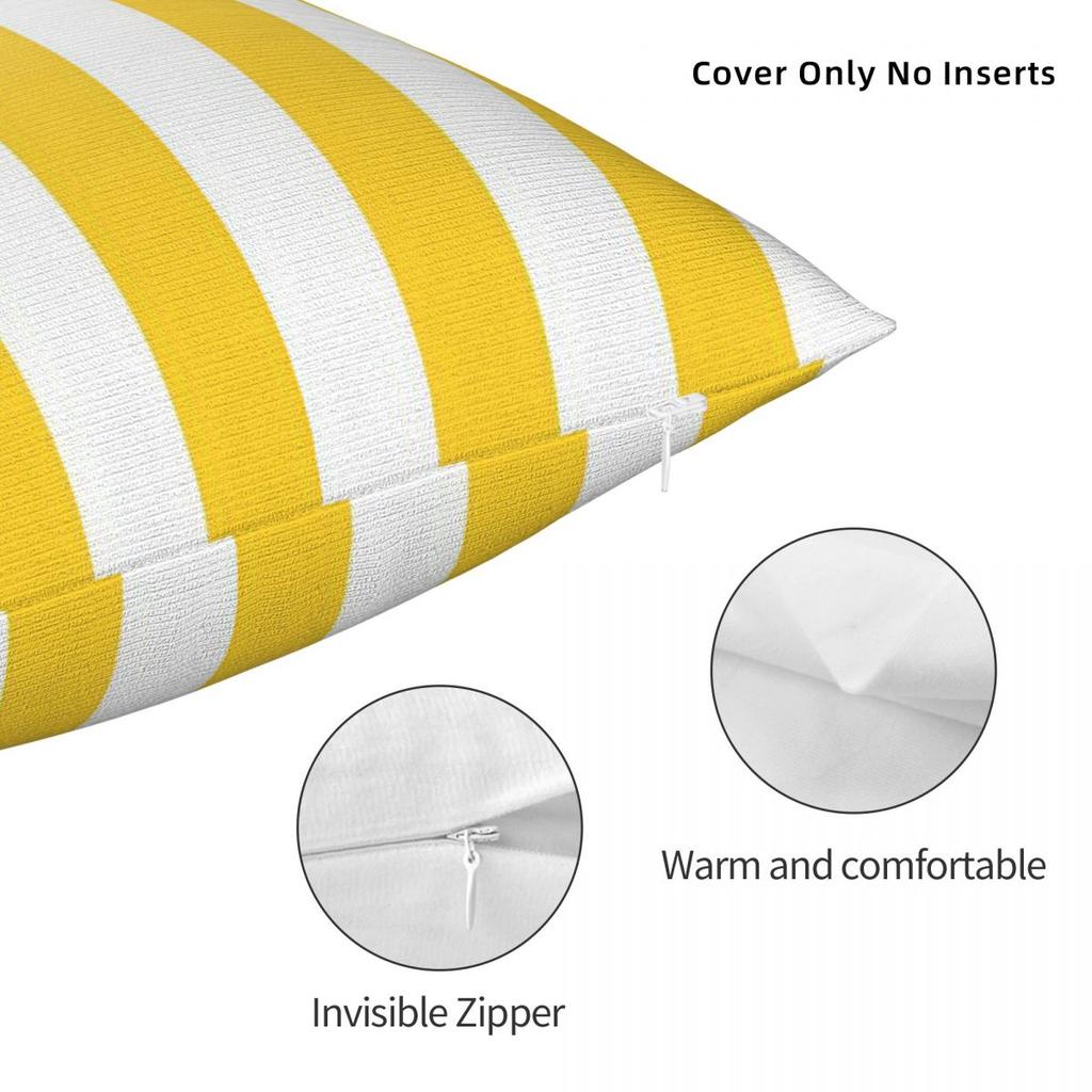 Stripes Narrow Stripe Pillowcase Cushion Comfort Throw Pillow Sofa Decorative Cushions Used for Home Bedroom Living Room