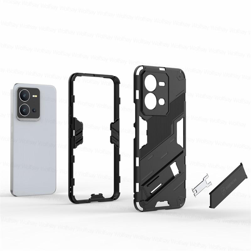 For Vivo V25 Case Vivo V25 V25E V23 Pro Cover Cases Shockproof Armor PC Silicone TPU Protective Phone Back Cover For Vivo V25