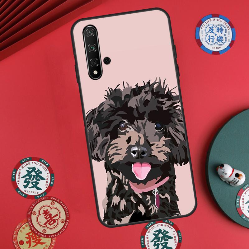 Poodle Dog For Huawei Nova 5T 9 10 SE 7i 8i 11i 12i Y73 Y72 Y61 Y91 Y60 Y70 Y90 P20 P30 P40 Lite Case
