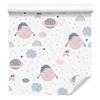 Pastel Moons and Stars Wallpaper for Living Room and Bedroom 50x1000