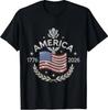 America 250th Anniversary USA Flag 1776 2026 Patriotic T-Shirt