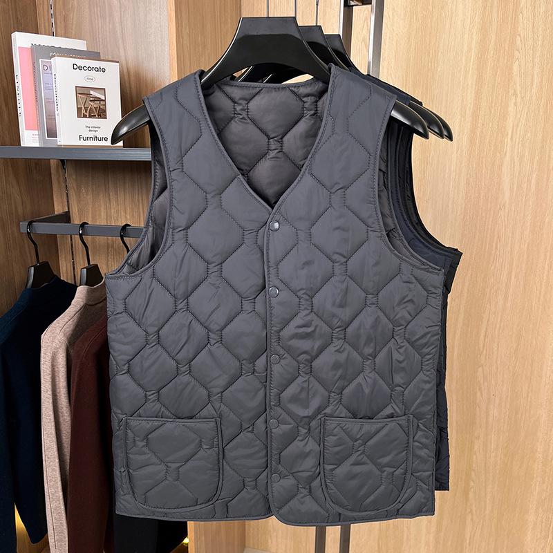 Unisex Koudebestendig Herfst/Winter Vest voor Middelbare en Oudere Leeftijd: Winddicht, Warm en Comfortverhogend