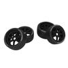 4Pcs RC Car Rubber Tire Better Grip Enhanced Friction Hub Wheel Tire for 1/8 1/10 RC Crawler