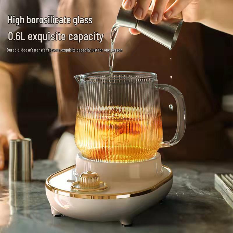 Portable Electric Mini Teapot with Multifunctional Heating for Home and Office