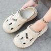 Lochschuhe Baotou Schuhe Sommer neue dicke Sohle Sandalen Außen tragen Sport und Freizeit Strandschuhe