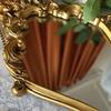 Vintage Carving Wall Mirrors Home Room Decoration Makeup Mirror Living Room Bedside Decoration Ornament Home Frame Picture Gifts