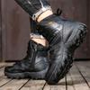 New outdoor walking hiking shoes, warm and comfortable jungle velvet hiking boots