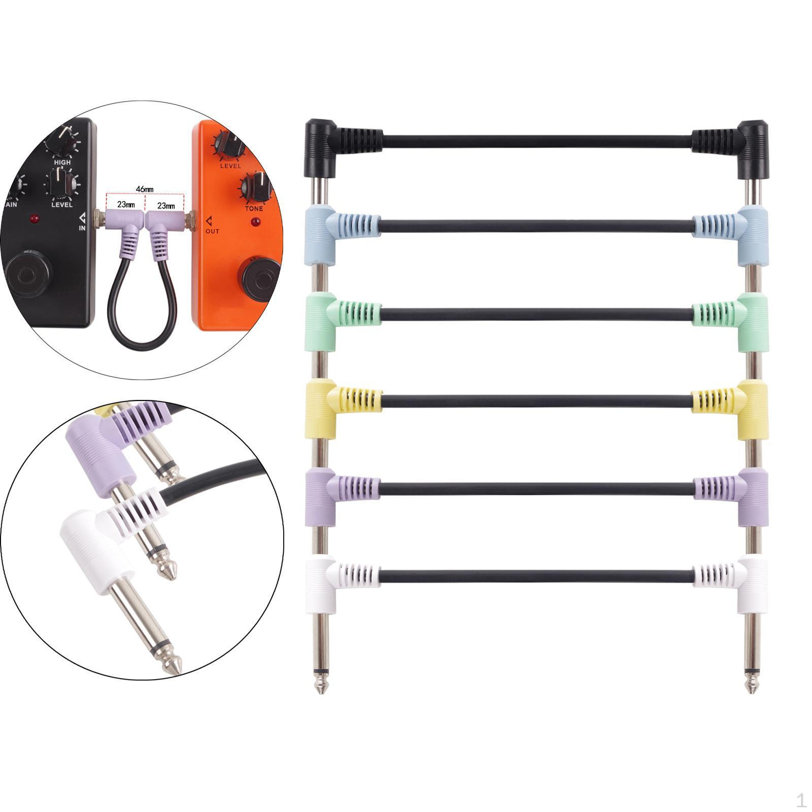 

Electric Guitar Effects Pedal Cable Patch Cables Multiuse Stable Adapter Instrument for Type C
