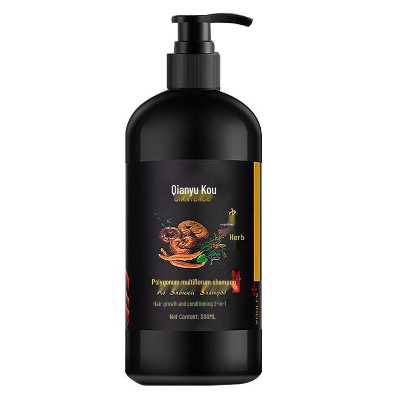 He Shou Wu Darkening Shampoo for Restoring White Hair to Black
