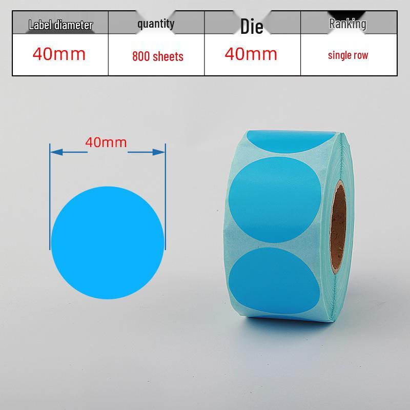 Waterproof Adhesive Thermal Barcode Stickers - Various Sizes