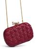 Borsa a mano intrecciata versatile da donna 2025: Elegante Pochette e Borsa a Tracolla con Catena per Banchetti, Serate e Altro