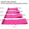 Adjustable Hip Glute Band Fabric Thighs Leg Booty Elastic Bands Non-slip Fitness Home Gym Equipment