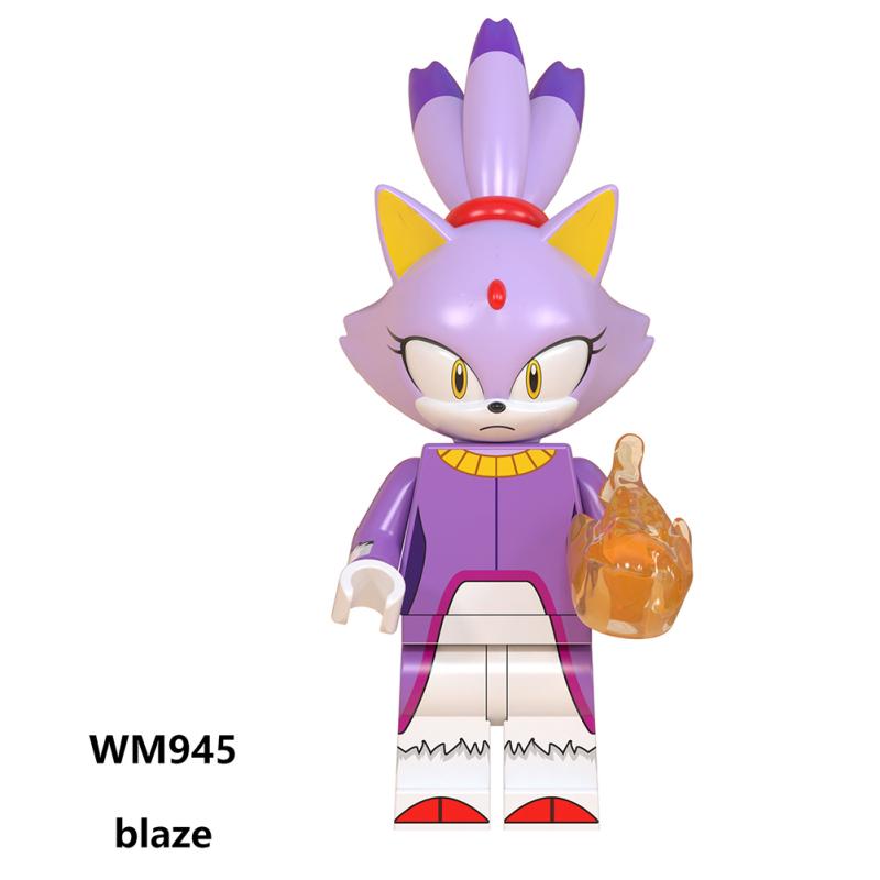 Lego Sonic Anime Kreslené minifigurky Stavebnice Stavebnice Složené hračky Pro děti Vánoční dárky