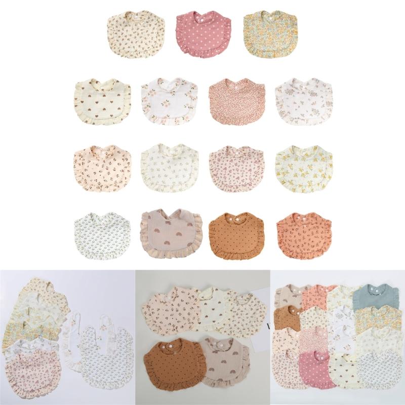 Baby Bandana Drool Bibs for Boys & Girls Newborn Burp Cloths Baby Bibs for Teething & Drooling Cotton Newborn Bibs