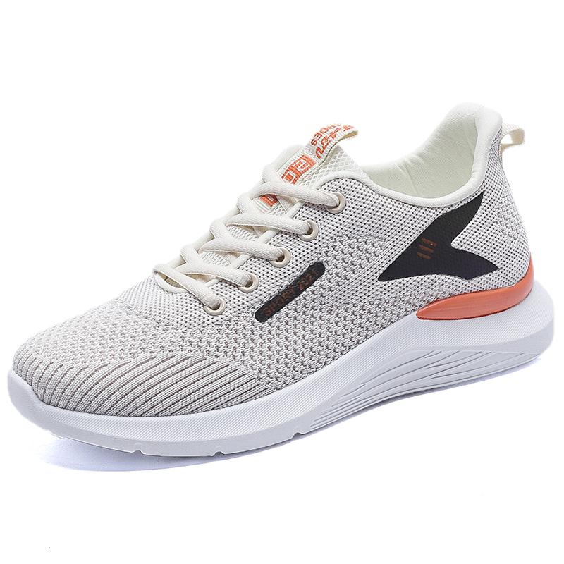 fashion Fashion Women's Flying Woven Breathable and Comfortable Sports Casual Running Shoes Women's All-match High-quality Casual Shoes