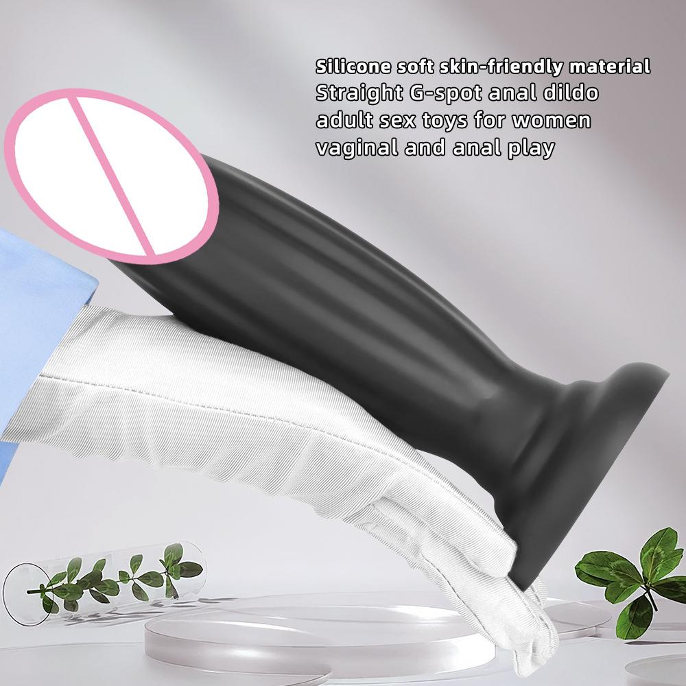 Egg Free Fake Penis Female Masturbator Female Dildo Imitation Real and Fake Jj Super Soft Super Large Coarse Sex Toy Sexual Equipment