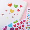 5pcs Clipbook Stickers Laser Style Star Heart Dots Self-adhesive Adhesive Decoration Accessories DIY Stickers Handicrafts TMZ