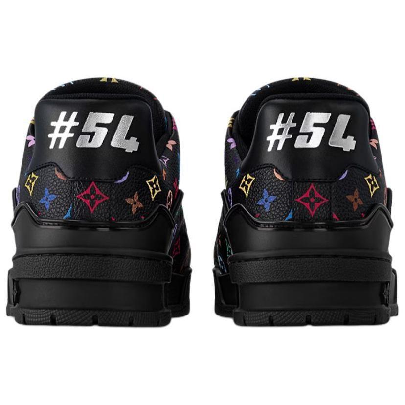 Louis Vuitton Takashi Murakami x Louis Vuitton Trainer 'Black' 1AHEKZ
