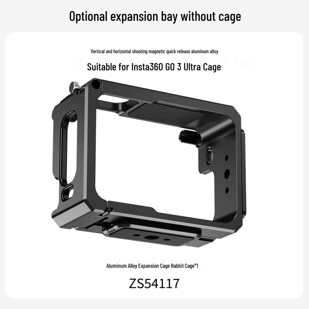 Insta360 GO 3 Metal Charging Cage for Vertical & Horizontal Shooting