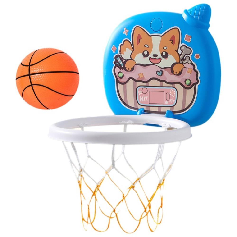 Wall Mount Baby Basketball Toy Set Foldable Basketball Training Toy  Bedroom Play