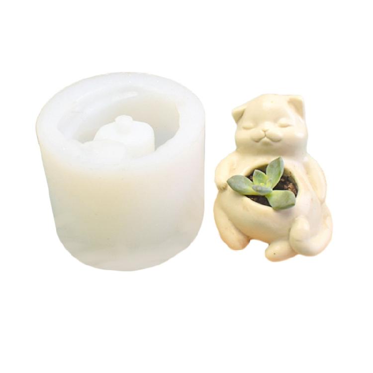 Cats Paw Cats Jewelry Containers Silicone Molds for Making Succulent Plant