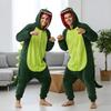 Pigiama Onesie Kigurumi Costume Travestimento Dinosauro XXL: 185 - 195Cm