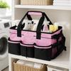 Cleaning Organizer Bag with Dividers | Foldable SpaceSaving Design 600D Oxford Cloth,