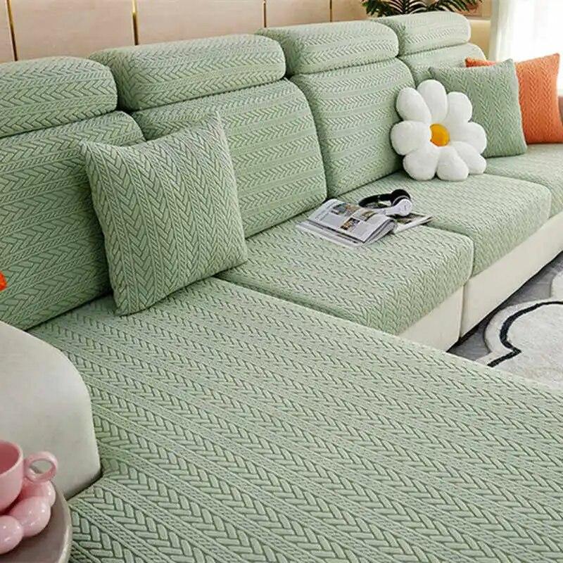 Pokrowiec na poduszkę siedziska sofy Ochraniacz mebli dla zwierząt dzieci Elastyczny Zmywalny Zdejmowany Pokrowiec Nakładki na kanapę leżankę