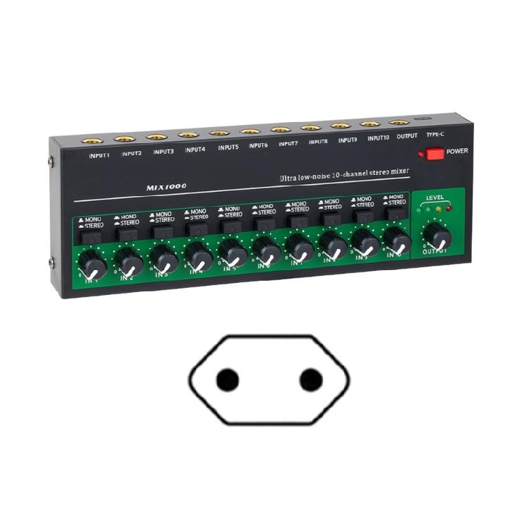 10-канальный микшер Микшерные консоли Цифровой Стерео Вещательный