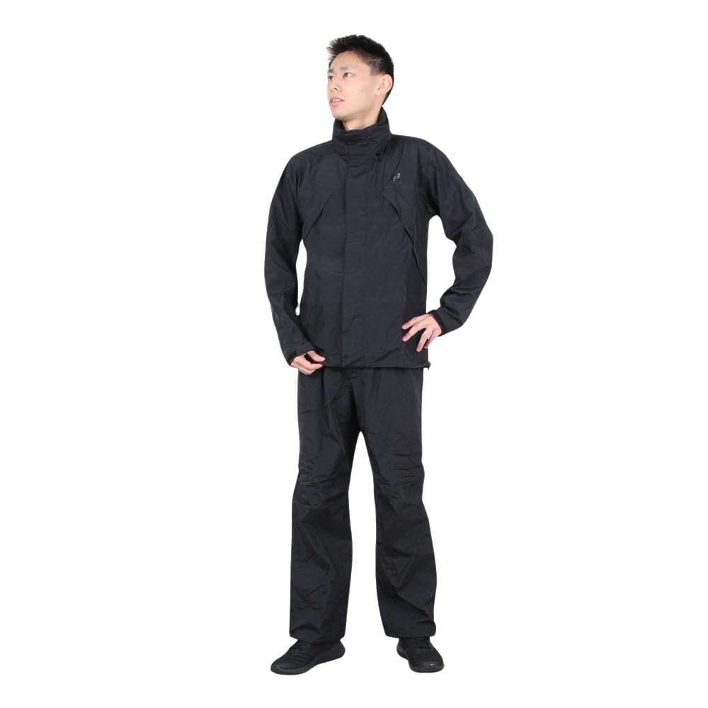 Helly Hansen Rain Black Ocean Size XL Suit, Water-Repellent, Waterproof, Windproof, Cold-Resistant, Breathable, Unisex, Antibacterial, Odor-Resistant,