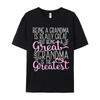 Funky Funny Great Grandma Saying Outdoor Short Sleeve Tshirt Father Day Oneck Pure Cotton Tops Tees Grandpa Tee Shirts Cool
