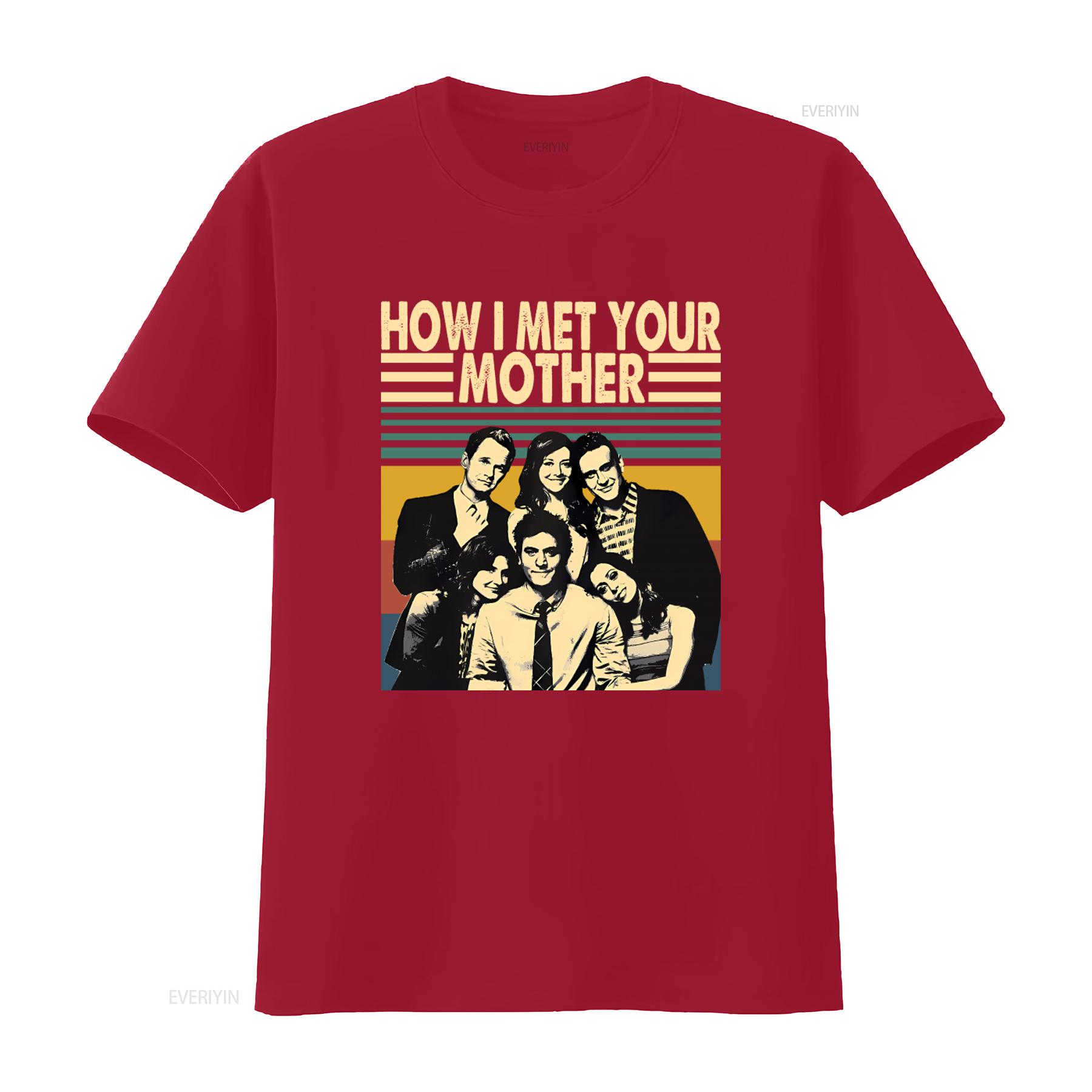 How I Met Your Mother T shirt Perfect for Fans Stylish TV Show Design vintage Washed fashion graphic Comfortable S