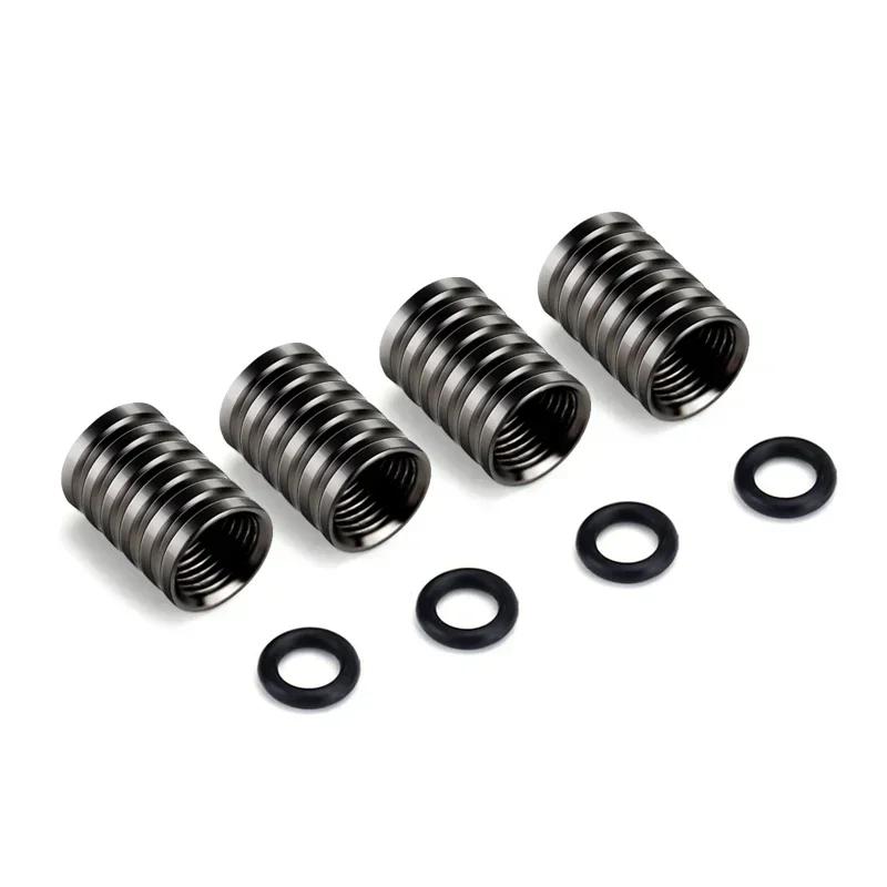 4pcs Car Wheel Tire Valve Cover Caps for KIA K5 Soul Picanto Rio Ceed Sportage Cerato Sorento Niro Stonic Exterior Accessories