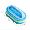 Flexible Plastic Sponge Cleaning Fibre Cotton Bathroom Bathtub Brush With Handle