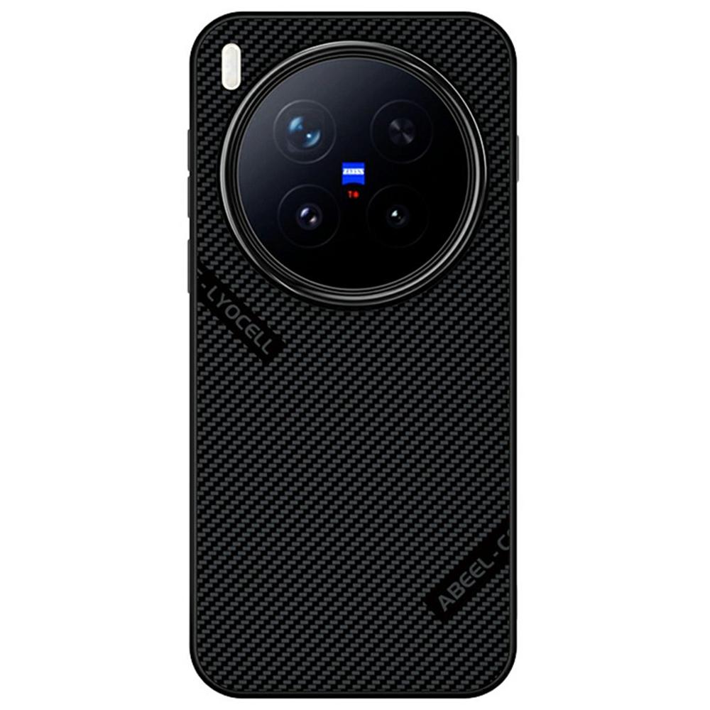 

ABEEL CF-Lyocell Series For vivo X300 Pro 5G Magnetic Case Microfiber + PC + E-TPU Phone Cover