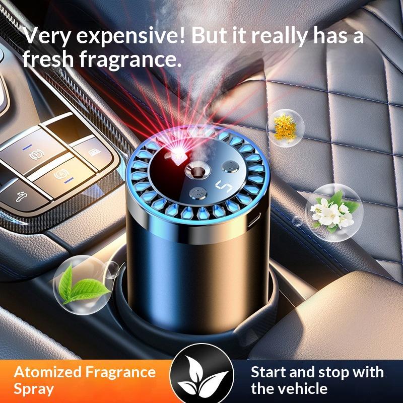 Smart Car Air Freshener Adjustable Car Smell Air Freshener Car Scent Automatic Car Scent Starry Sky Ceiling Ambient Light