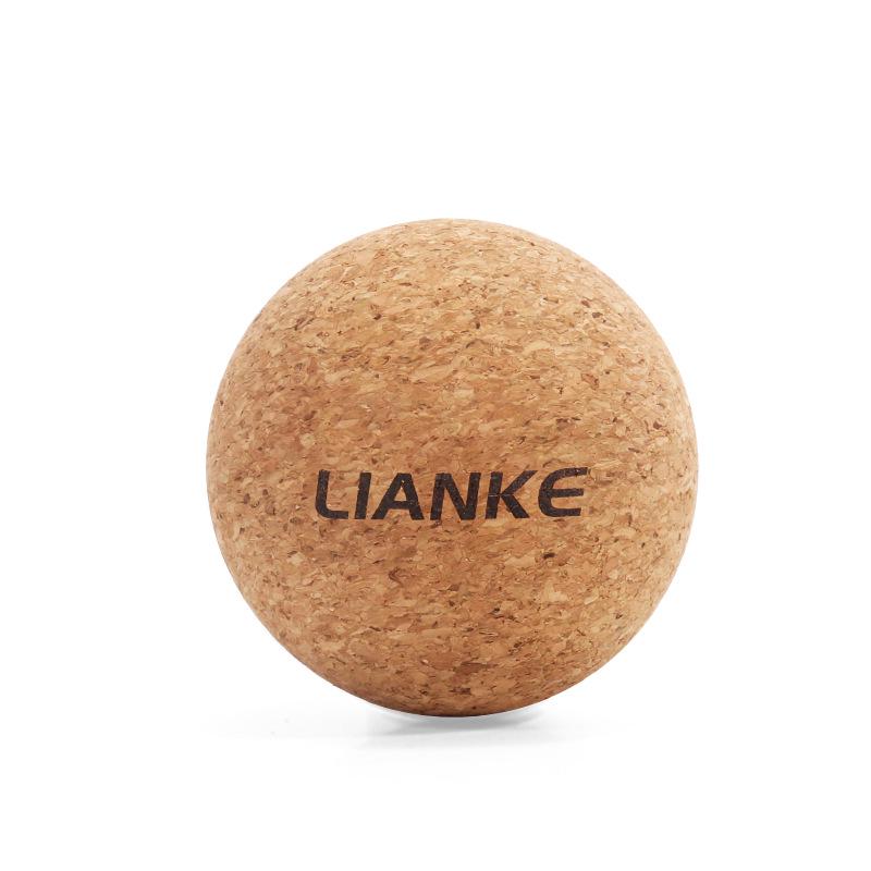Cork Peanut Yoga Massage Ball for Muscle Relaxation
